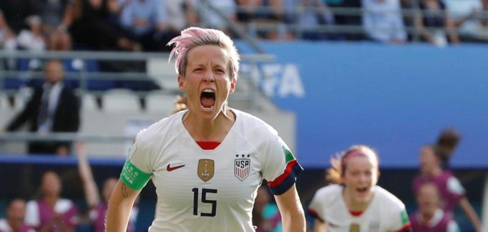 Megan Rapinoe, el rostro de la resistencia a Trump en el Mundial femenino