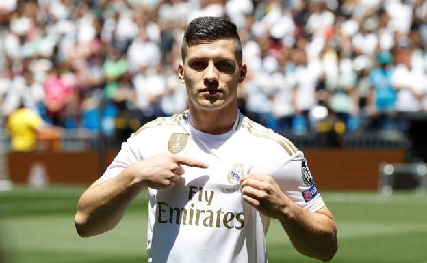 Luka Jovic: «Prefiero el juego inteligente»