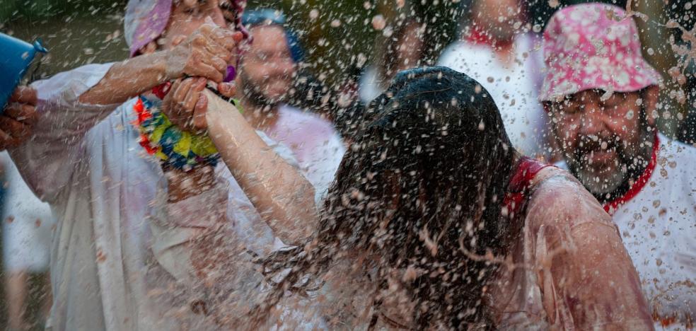 Lluvia de alegría en San Felices