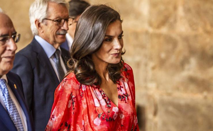 La Reina Letizia visita Yuso