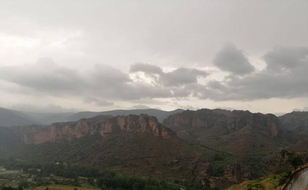 La tormenta en Viguera