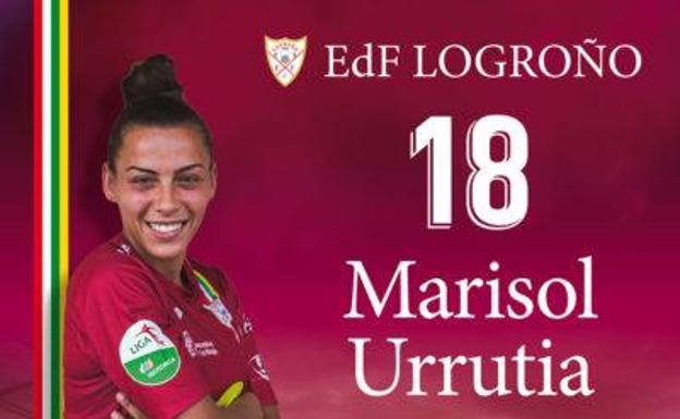 Marisol Urrutia no continúa en el EDF Logroño