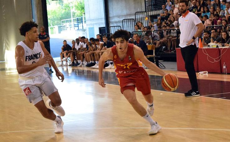 España cae ante Francia en Logroño