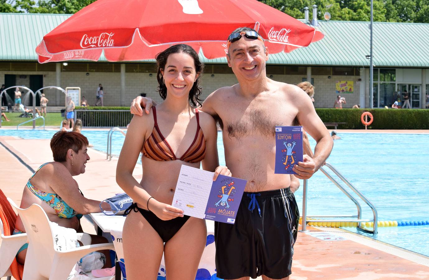 Las imágenes de la campaña 'Mójate por la esclerosis múltiple'