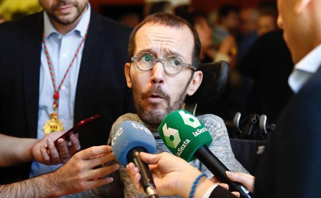 Pablo Echenique confía en alcanzar un acuerdo en La Rioja