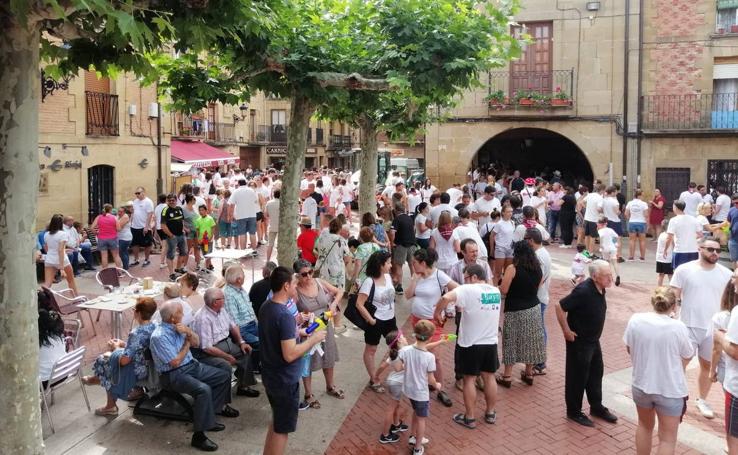 San Asensio, de fiesta antes de la Batalla del Clarete