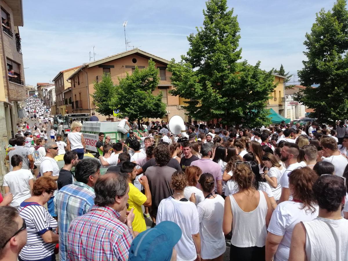 San Asensio, de fiesta antes de la Batalla del Clarete