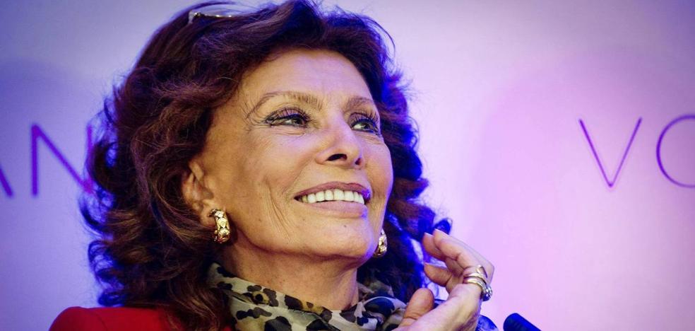 Sophia Loren vuelve al cine de la mano de su hijo