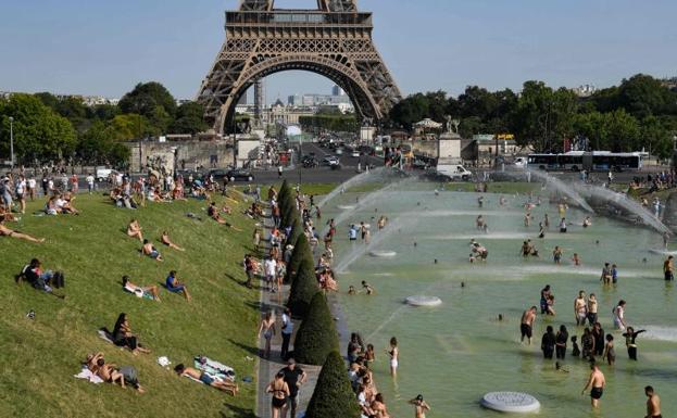 Una nueva ola de calor sofoca a Europa