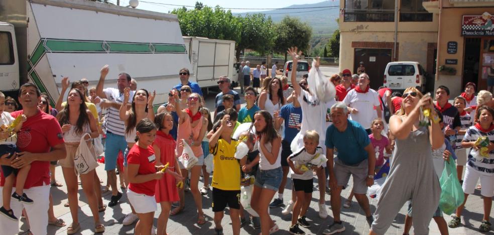 Herce vive hoy el día grande de sus fiestas patronales con la procesión y misa por Santa Ana