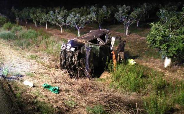 Fallece un joven de 21 años en un accidente en la N-232 en Rincón de Soto