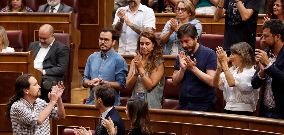 Iglesias pone a prueba su liderazgo en Podemos con la segunda investidura