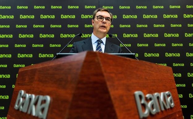 Bankia admite que no logrará 1.300 millones de beneficio en 2020