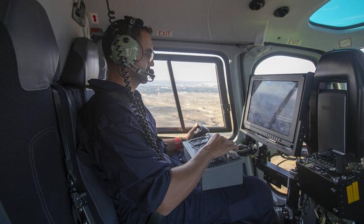 Un vuelo en el Pegasus de la Guardia Civil