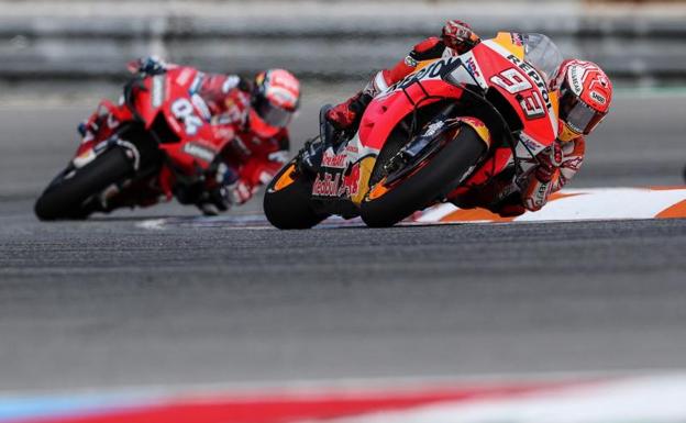 Márquez busca conquistar el inexpugnable feudo de Ducati