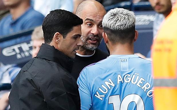 Bronca y posterior reconciliación entre Guardiola y Agüero