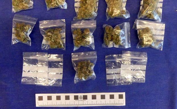 Cuatro detenidos por tráfico de drogas en varias operaciones en Logroño