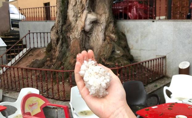 Las tormentas descargan con fuerza en La Rioja