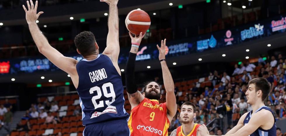 Ricky Rubio evita el sofocón de España