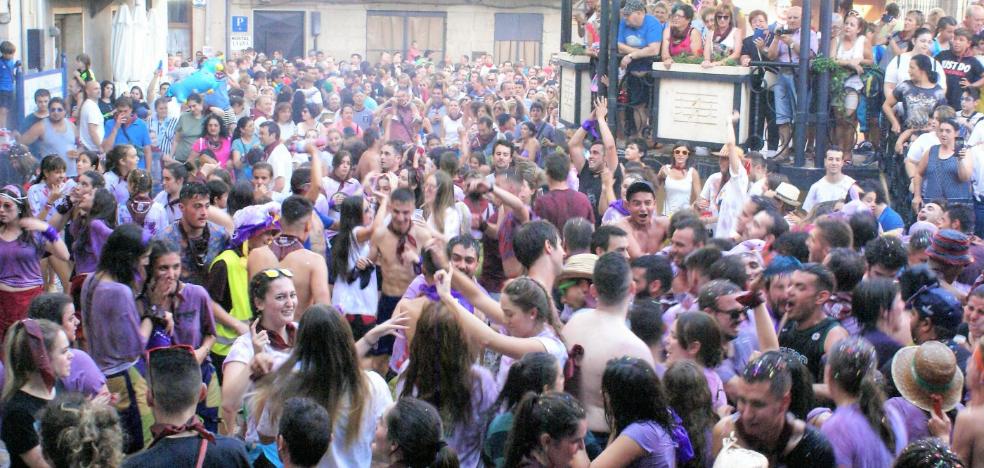 Cenicero disparó el cohete de fiestas de Santa Daría y la Virgen del Valle