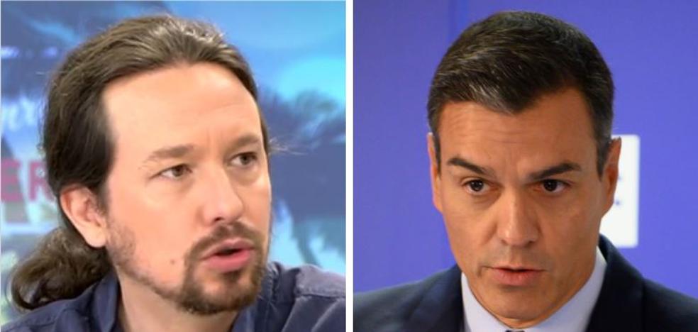 Sánchez e Iglesias ahondan sus diferencias antes de la reunión de los negociadores