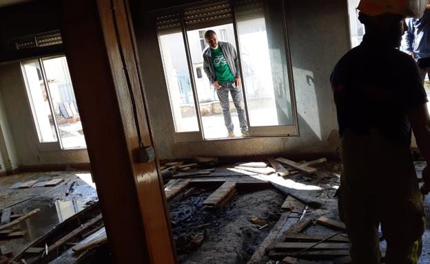 Sofocado un incendio en el Centro Cívico Madre de Dios