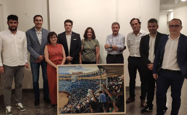 'Público', una imagen de Las Ventas, gana el Premio de Pintura Taurina