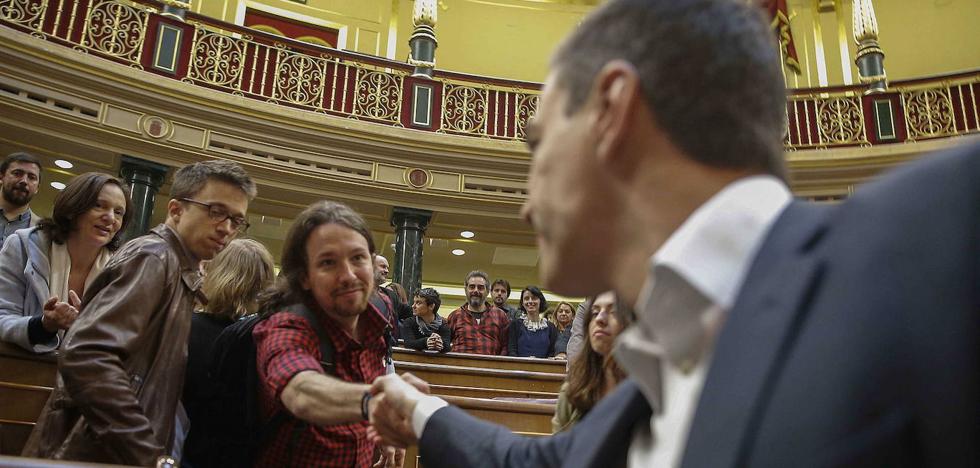 Sánchez, Iglesias y ahora Errejón