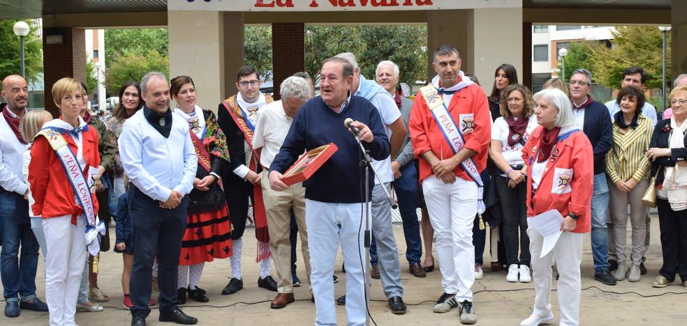 Lágrimas de gratitud a las peñas