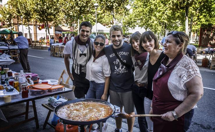 Logroño celebra el Concurso de Paellas de San Mateo