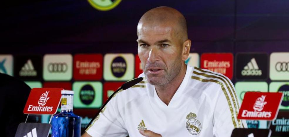 Zidane: «¿El Atlético, el equipo del pueblo? Aquí la gente trabaja mucho»