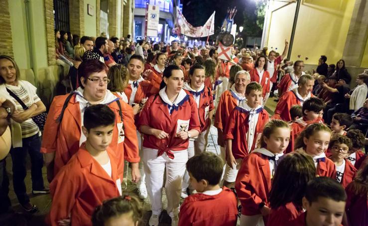 Desfile de las peñas