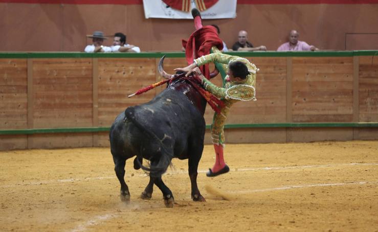 Accidentada tarde en el Arnedo Arena