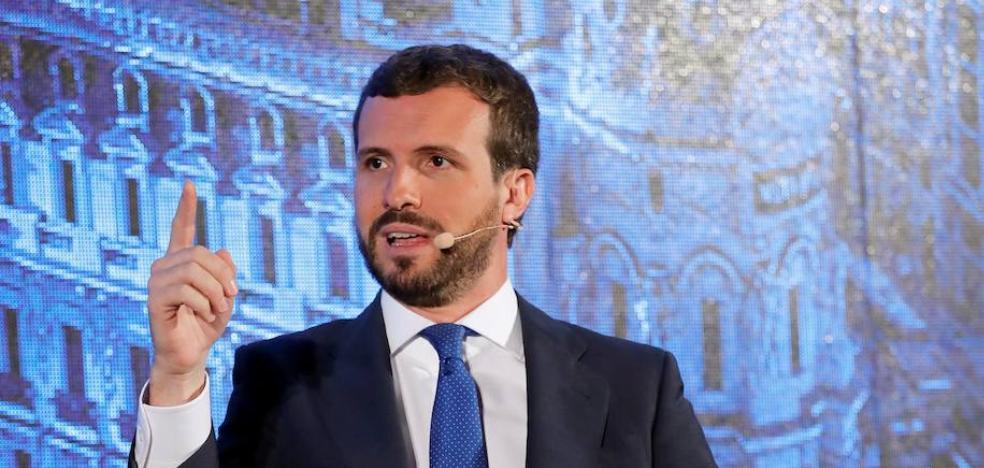 Casado rechaza un Gobierno de «convergencia» de PP, PSOE y Ciudadanos