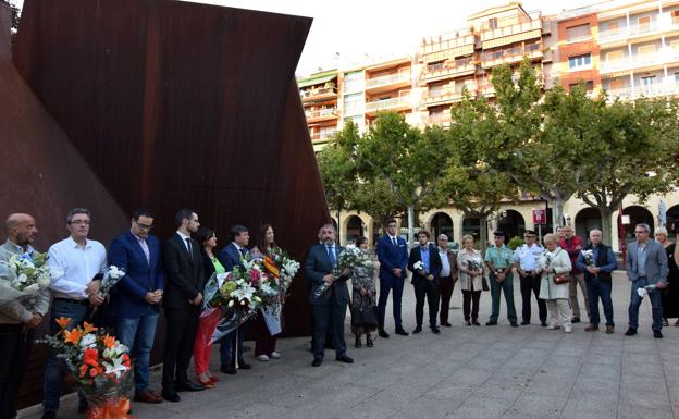 La Rioja homenajea a las víctimas del terrorismo