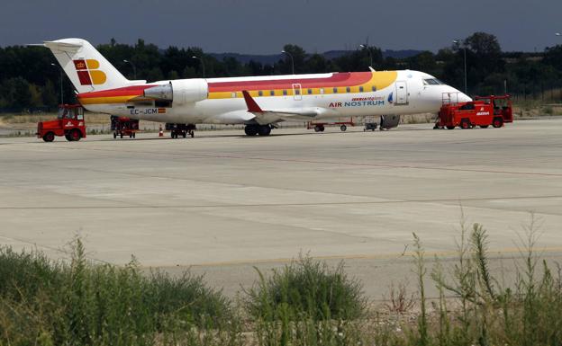 Air Nostrum prorroga los vuelos desde Agoncillo a Madrid hasta el 13 de febrero