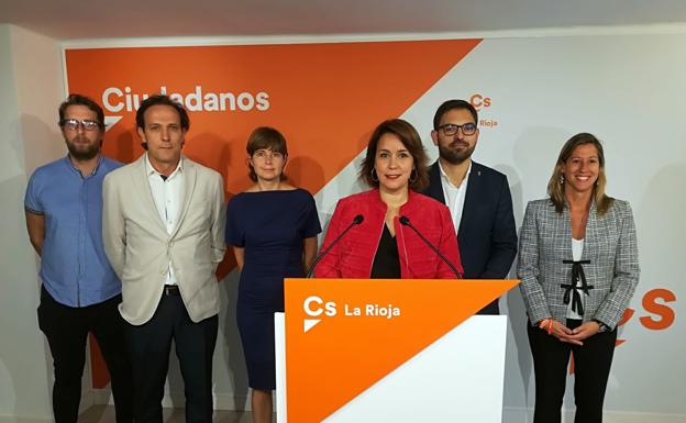 Alonso insiste en el compromiso de Cs para sacar a La Rioja del estancamiento