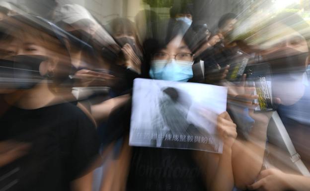 Calma tensa en Hong Kong cuando se cumple el cuarto mes de protestas