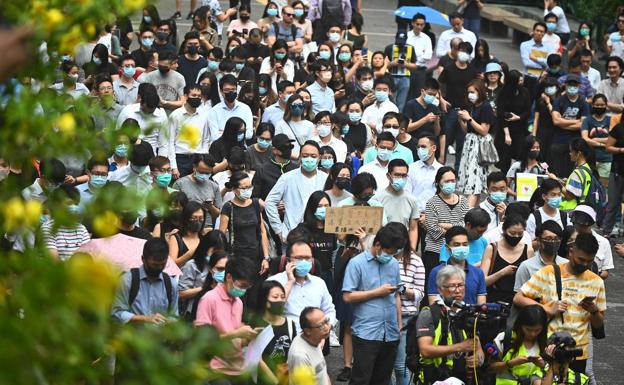 Casi un tercio de los detenidos en Hong Kong es menor de edad