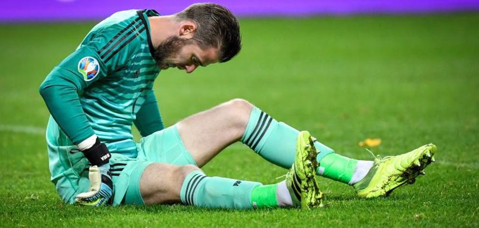 De Gea brilla y se lesiona en su retorno a la titularidad