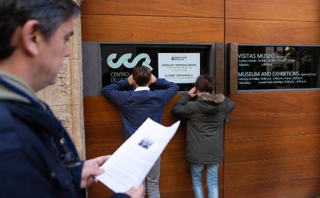 Nuevas obras de reparación en el Centro de la Cultura del Rioja (pero de abrirlo, nada)