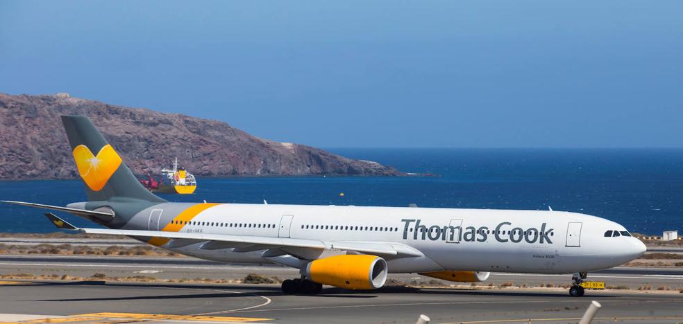 Desplome de vuelos a Canarias tras la caída de Thomas Cook