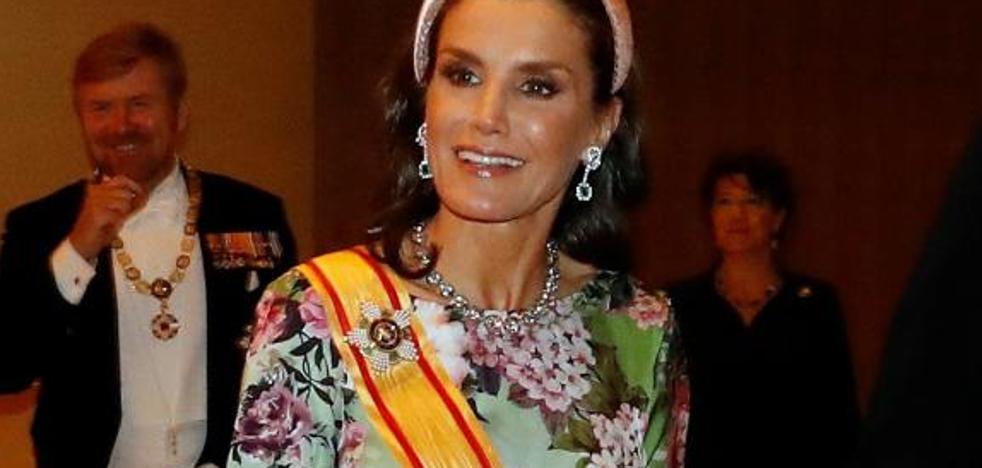 Letizia florece en Japón