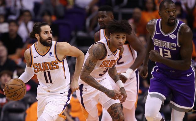 Ricky Rubio brilla en su debut victorioso con los Suns