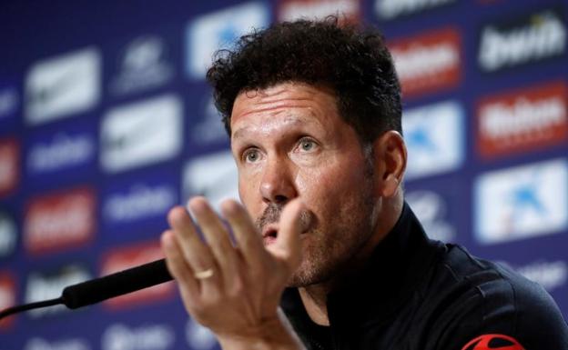 Simeone: «Somos afortunados por tener a la mejor afición de España»