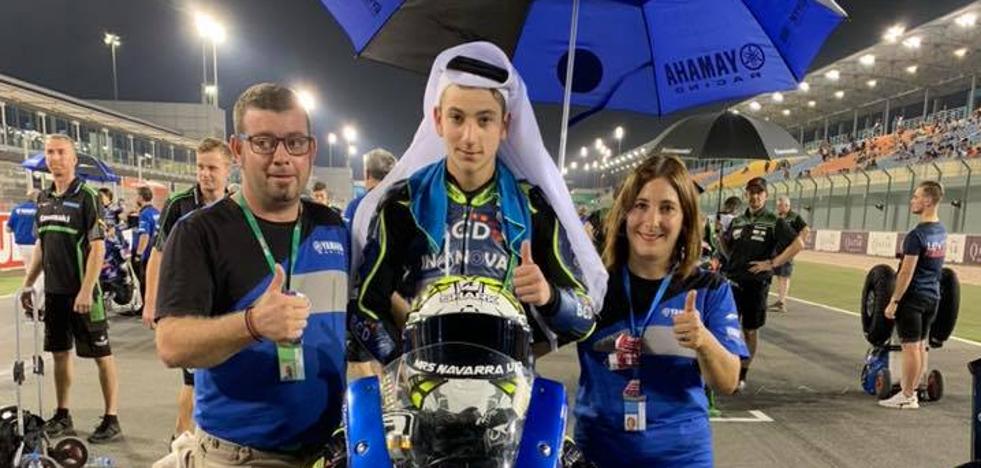 Unai Orradre alcanza la undécima plaza en Catar en el Mundial de Supersport300