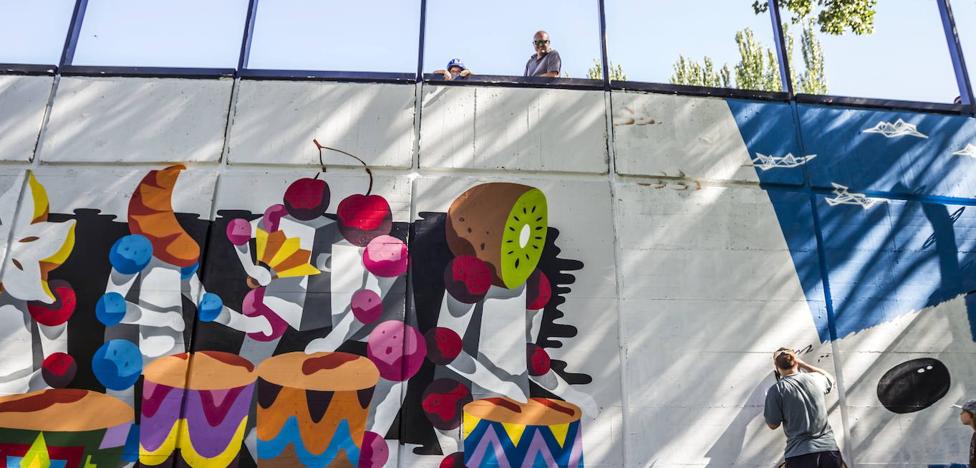 Un gran mural de María de la O Lejárraga decorará el casco antiguo de Logroño