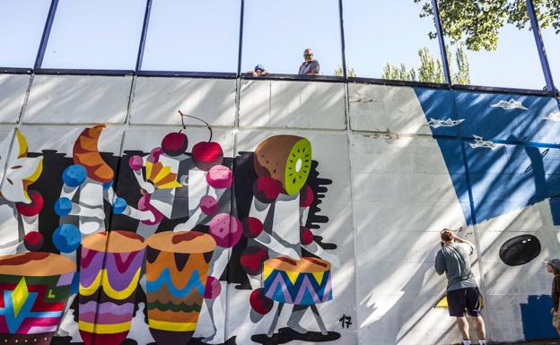 Un gran mural de María de la O Lejárraga decorará el casco antiguo de Logroño