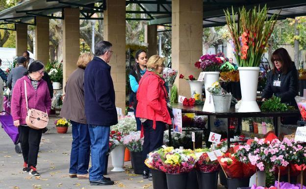 El Mercado del Día de Todos los Santos, abierto desde este miércoles en Joaquín Elizalde