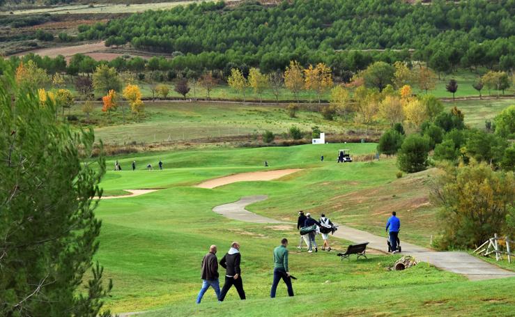 La primera jornada del Campeonato de España de golf, en imágenes